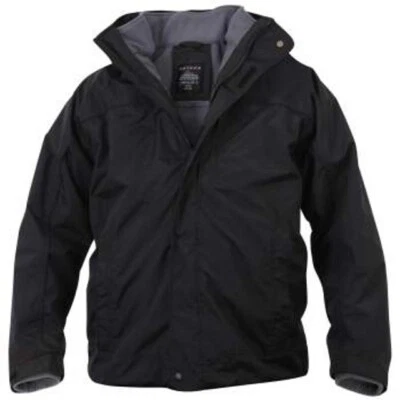 Rothco All Weather 3 In 1 Jacket - Black - Image 1 of 3