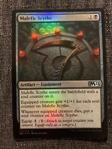 Malefic Scythe - FOIL - NM - M21 - Magic The Gathering MTG - Bild 1 von 2