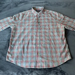 Vineyard Vines langärmliges kariertes Herrenhemd mit Knopfleiste und Kragen 2XL - Bild 1 von 14