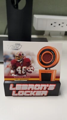 2002 Playoff Piece of the Game Materials #POG-46 Stephen Davis - Redskins - Image 1 of 2