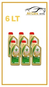 6 Litri Olio Castrol Edge 5W30 M BMW Longlife 04 Acea C3 Mercedes 229.31 229.51 - Foto 1 di 3
