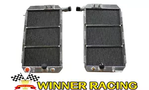 Radiatori Per 1984-1991 Ferrari Testarossa 4.9L 5.0L Sinistro+Destra 70mm Core - Foto 1 di 7