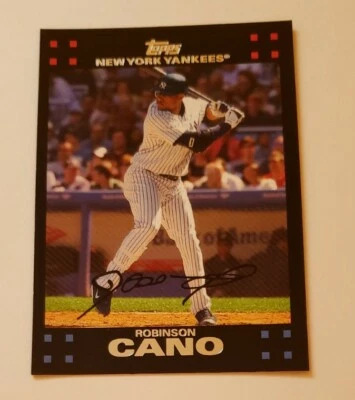 2007 Robinson Cano Topps Limited Edition Gift Set Card #NYY16 New York Yankees  - Image 1 of 4