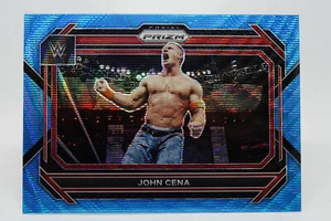 2023 Panini Prizm WWE - Blue Wave Prizm - John Cena #54 VERY RARE - INVEST - Picture 1 of 2