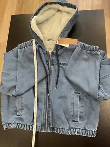 Women’s Cropped Denim Jacket - Picture 1 of 2