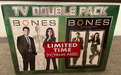 Bones: Seasons One and Two [Double Pack] Factory Sealed 43 Episodes in all ~ New - Image 1 of 3