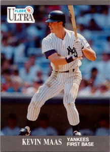Kevin Maas 1991 Fleer Ultra #238 Baseball Card