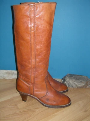 Botas Campus Frye Etiqueta Negra Años 70 De Colección US WMS 8B Foto 1 de 4