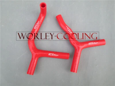 NJ-FOR KTM 85SX 2003 2004 2005 2006 2007 2008 MANGUERA RADIADOR SILICONA ROJO nuevo Foto 1 de 4