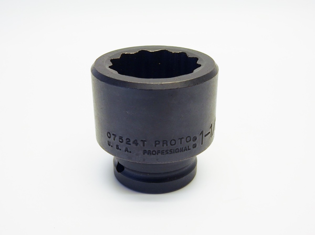 PROTO J54211 1/2 Inch Drive 12 Point Metric Socket Set (24 Pieces...