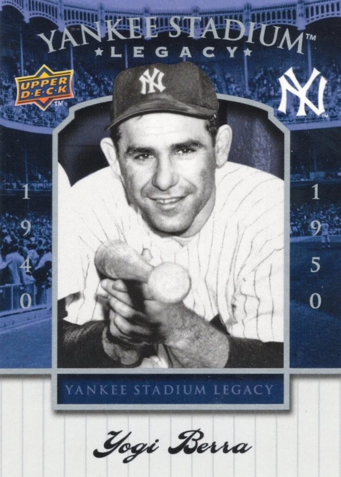 2008 UD Yankee Stadium Legacy Box Set #24 Yogi Berra - Image 1 of 1