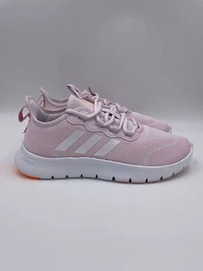 Adidas Nario Move Pink Lifestyle Sneakers Womens GY8592 Casual Athletic New - Picture 1 of 8