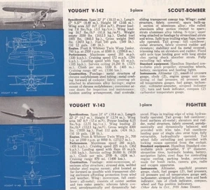 Chance Vought V-142 & V-143 Aircraft Report 7/30/2023u - Picture 1 of 1