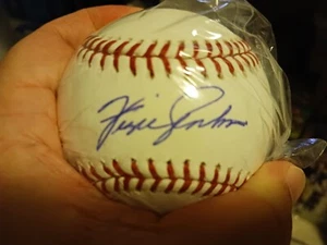 Fergie Jenkins signed AUTO OMLB TRISTAR hologram Cubs Rangers HOF *8856 - Picture 1 of 2