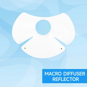 Universal For Macro Photograpy SLR Flash Diffuser Soft Light Reflector Modifier - Picture 1 of 14