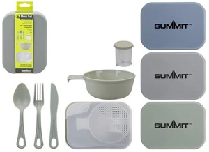 Summit Mess Set Cutlery, Chop Board, Spice Pot Bowl & Mug 13cm x 18cm - Picture 1 of 4