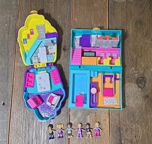 2er Set Polly Pocket Portable Compacts - Bild 1 von 8
