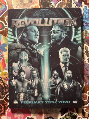 AEW Revolution 2020 DVD  Out Of Print RARE Foto 1 de 3