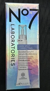 NO7 Laboratories Korrektur dunkler Flecken Booster Serum, 0,5 flüssige Unzen NEU! - Bild 1 von 4