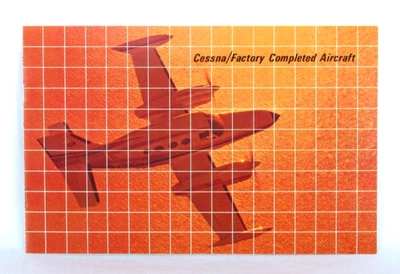 CESSNA Avión Completo de Fábrica Folleto de Ventas Único Producto Manual Regalo Foto 1 de 3