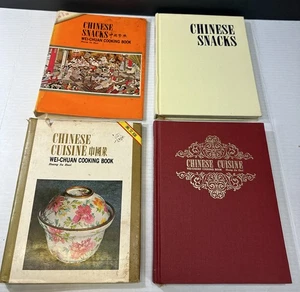 Chinese Cuisine & Chinese Snacks Wei-Chuan Cook Books Huang Su Huei (1974) Set - Imagen 1 de 10
