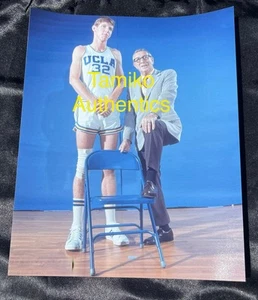 UCLA JOHN WOODEN & BILL WALTON  11" x 14" UNSIGNED PHOTO - Picture 1 of 1