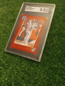 2021 Donruss JaMarr Chase Rated Rookie Red Press Proof Bengals SGC 8.5 RC - Bild 1 von 2