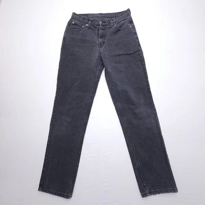 Vintage Jordache Mom Jeans Size 31 x 31 Black High Rise Denim 90s Y2K 2000s - Image 1 of 4