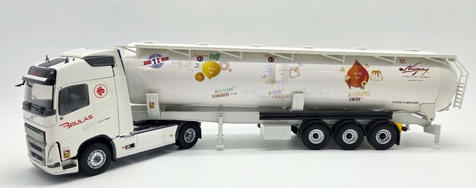 ELIGOR,VOLVO FH 4x2 2020 with Pulvee tank NIGAY Caramel Transport - BRULAS Tr... - Image 1 of 1