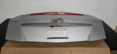 14 15 16 17 18 19 CADILLAC CTS  REAR TRUNK DECKLID SILVER WITH CAMERA - Image 1 of 4