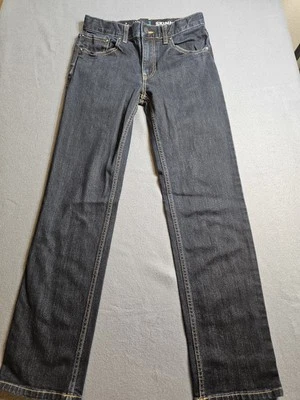 Pantalones de mezclilla ajustados Tony Hawk para niños 16 azules lavados oscuros Foto 1 de 4