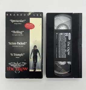 The Crow (VHS, 1994) Brandon Lee Kult Klassiker Horror Action Film - Bild 1 von 6