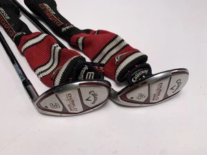 Callaway Diablo Edge 4 & 3 Hybrid Set 24* 21* 60g Regular Graphite Mens RH HC - Picture 1 of 9