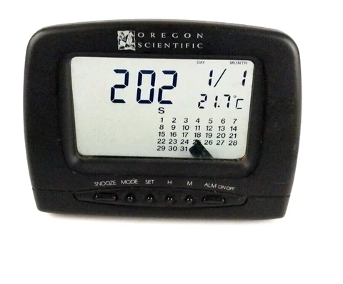See Through Travel Alarm Clock TC-188 by OREGON SCIENTIFIC Cover