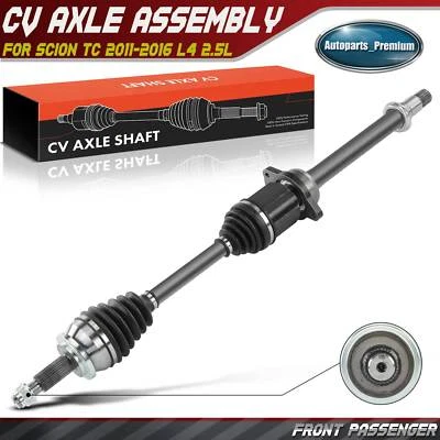 Transmisión manual. Conjunto de eje CV pasajero delantero para Scion tC 2011-2016 L4 2,5 L Foto 1 de 4