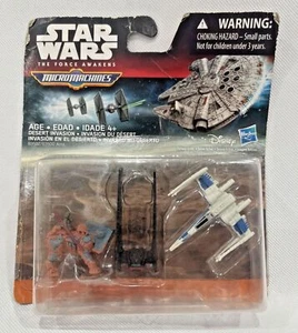 Star Wars Micro Machines DESERT INVASION SET Kylo Ren Shuttle X-Wing TFA 2015 - Picture 1 of 2