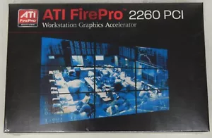 New ATI FirePro 2260 PCI 256MB GDDR2 2-DisplayPort Video Cards - Picture 1 of 5