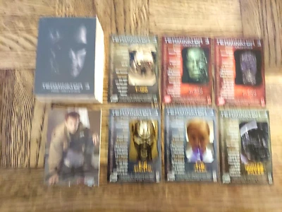TERMINATOR 3 "RISE OF THE MACHINES" 72 CARDS - 6 FOIL CARDS -  1 AUTOGRAPH CARD - Image 1 of 4