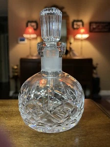4,75"x2,75" Waterford Kristall Parfüm Flasche mit Stopfen signiert Lismore Muster - Bild 1 von 5
