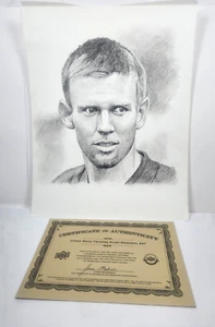 Stephen Strasburg Upper Deck Trading Card Original Art with COA 11x14 MLB - Bild 1 von 5