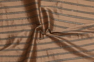 100% SILK VERTICAL STRIPES FABRIC 54"BY 18YRDS DRESS DRAPERY CURTAIN CRAFT CLOTH - Picture 1 of 7