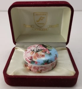 Journeys Friend MINI Porcelain Box Ring Trinket Engagement Wedding Vanity Jewel - Picture 1 of 12