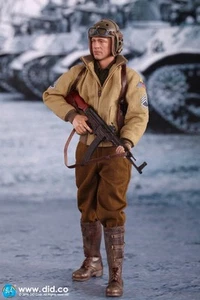 1/6 Scale Dragon In Dreams DID WW II US Donald 2nd Armoured Division Fury A80113 - Picture 1 of 12