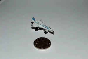 Vintage Galoob Micro Machines 1980s Air France Concorde Metal Die Cast - Picture 1 of 1