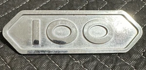 Vintage Dodge Mopar Pickup Truck Emblem 100 p/n 781332 - Nice condition #2 - Imagen 1 de 8