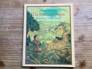 The Reluctant Dragon, Kenneth Grahame, Michael Hague, 1988, Vintage Kids Book - Picture 1 of 5