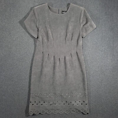 Vintage John Roberts Womens Dress Size 8 Gray Cutout - Image 1 of 4