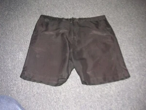 Dunlop Golf Black button zip W Pockets shorts Waist 42in - Picture 1 of 2