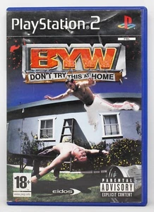 BYW DON'T TRY THIS AT HOME - PLAYSTATION 2 PS2 PLAY STATION 2 - PAL ESPAÑA - Bild 1 von 2