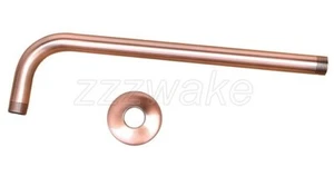 Antique Red Copper Shower Arm for Wall mounted Shower Head Fixed Pipe Zsh100 - Picture 1 of 6